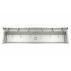 Lavatório Coletivo Com 6 Torneiras 3,00m - Construinox